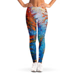 Autumn Painting Print Women's Leggings