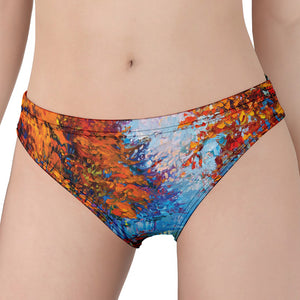 Autumn Painting Print Women's Panties