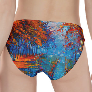 Autumn Painting Print Women's Panties