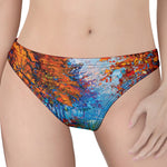 Autumn Painting Print Women's Thong