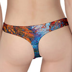 Autumn Painting Print Women's Thong