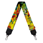 Autumn Sunflower Pattern Print Bag Strap