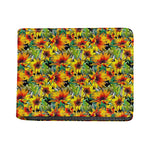 Autumn Sunflower Pattern Print Bifold Wallet