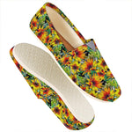 Autumn Sunflower Pattern Print Casual Shoes