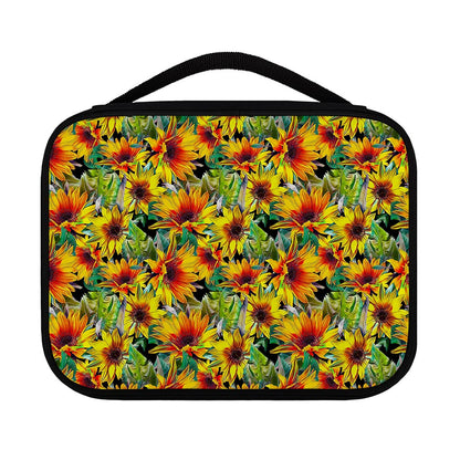 Autumn Sunflower Pattern Print Classic Bible Case