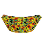 Autumn Sunflower Pattern Print Fanny Pack