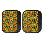 Autumn Sunflower Pattern Print Handle Covers
