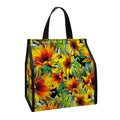 Autumn Sunflower Pattern Print Insulated Lunch Tote