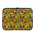 Autumn Sunflower Pattern Print Laptop Sleeve