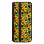 Autumn Sunflower Pattern Print Refrigerator Handle Covers