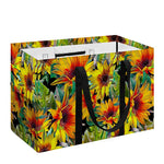Autumn Sunflower Pattern Print Utility Tote Bag