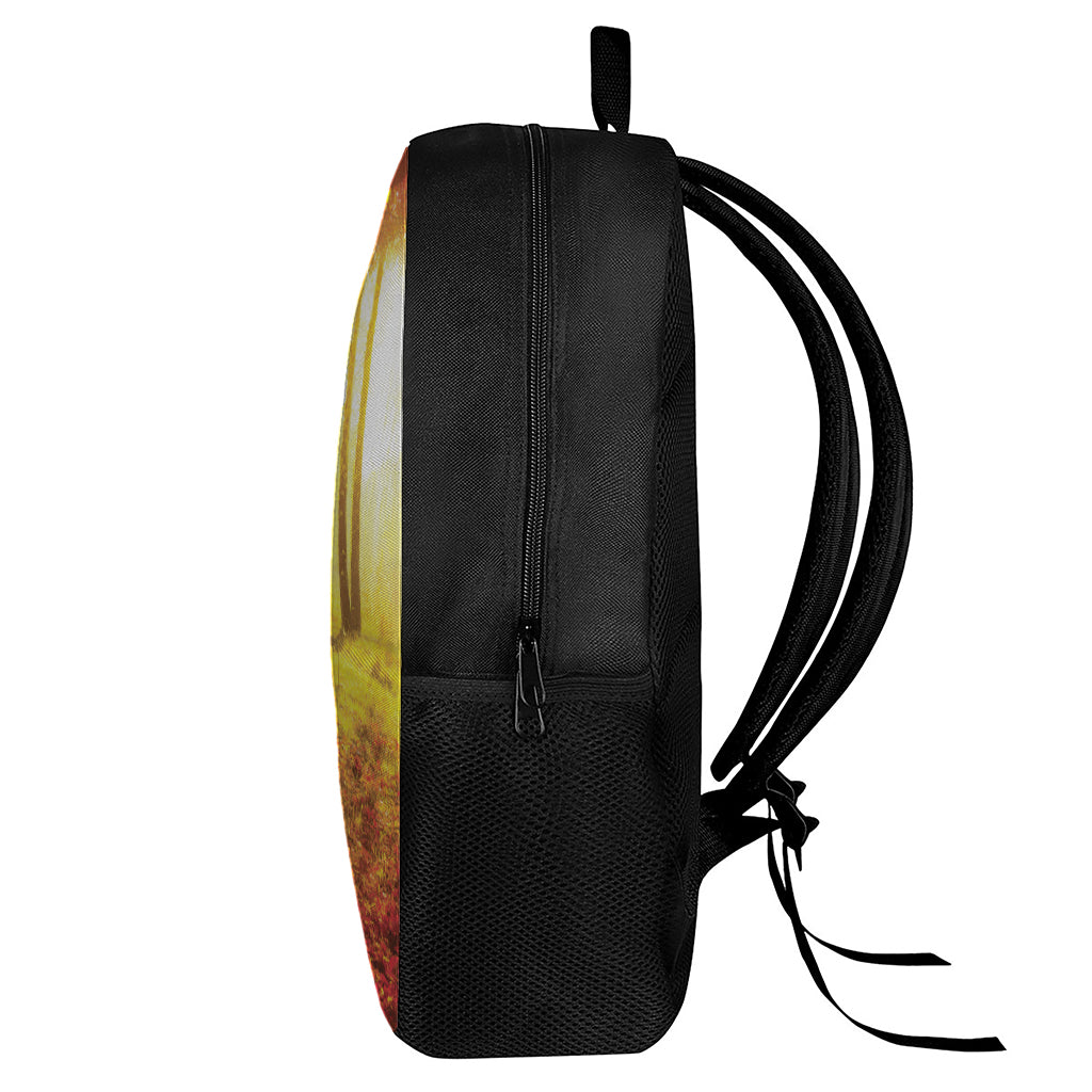 Autumn Trees Print 17 Inch Backpack