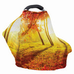 Autumn Trees Print Baby Seat Cover