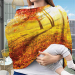 Autumn Trees Print Baby Seat Cover
