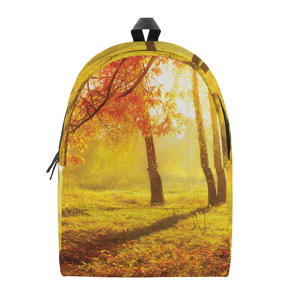 Autumn Trees Print Backpack