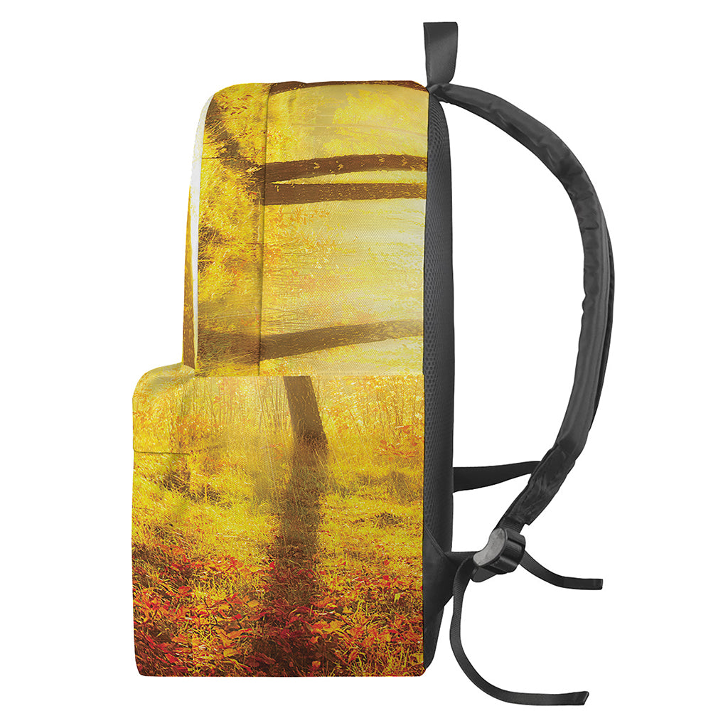 Autumn Trees Print Backpack