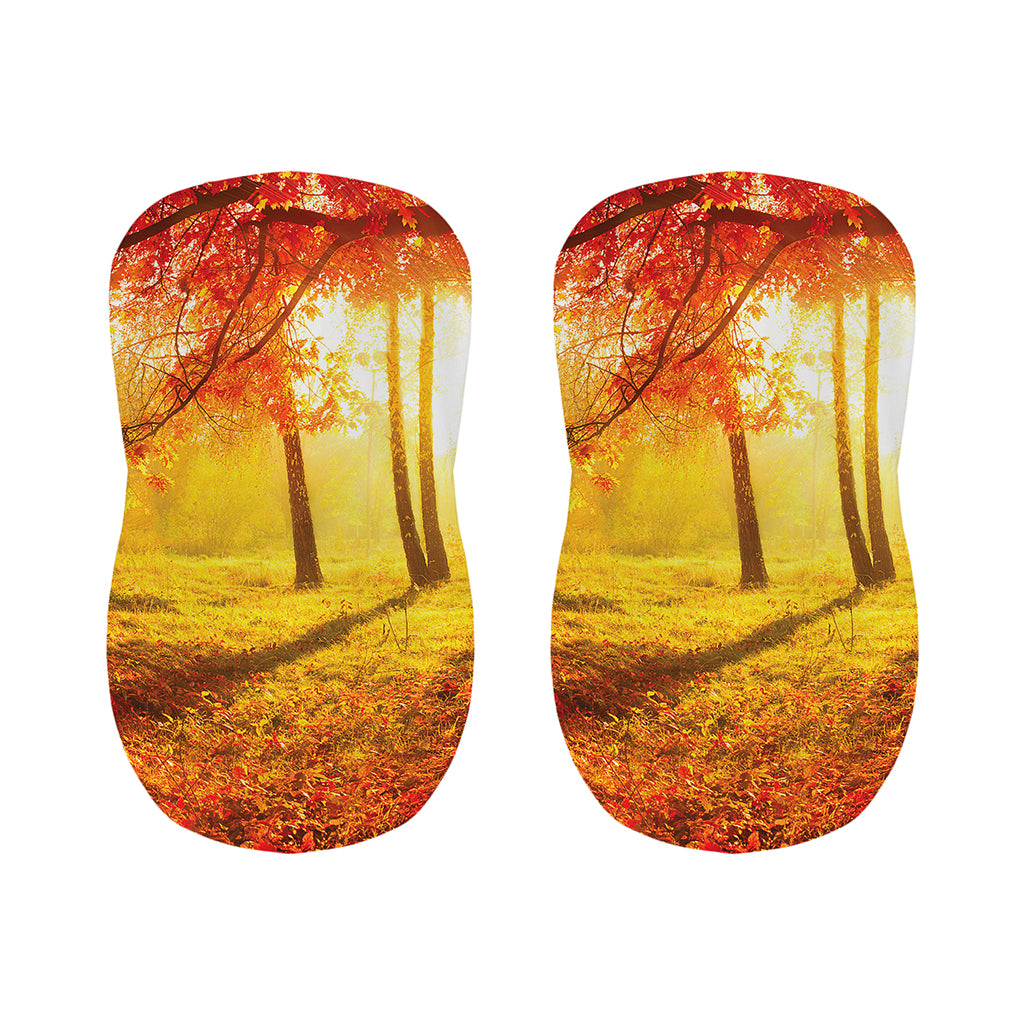Autumn Trees Print Bar Stool Covers