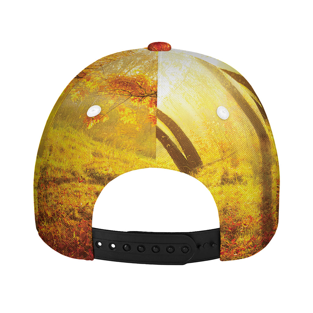 Autumn Trees Print Baseball Cap