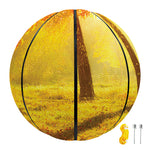 Autumn Trees Print Basketball