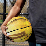 Autumn Trees Print Basketball