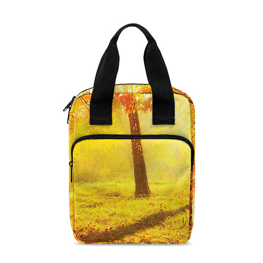 Autumn Trees Print Bible Tote Bag
