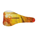 Autumn Trees Print Bicycle Seat Cover