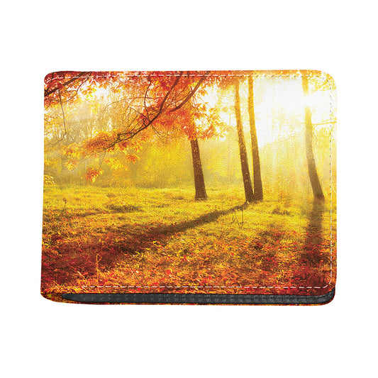 Autumn Trees Print Bifold Wallet