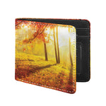 Autumn Trees Print Bifold Wallet