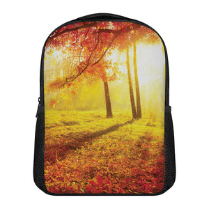 Autumn Trees Print Casual Backpack