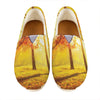 Autumn Trees Print Casual Shoes