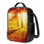 Autumn Trees Print Crossbody Lunch Bag