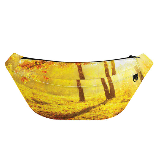 Autumn Trees Print Fanny Pack