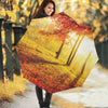 Autumn Trees Print Foldable Umbrella