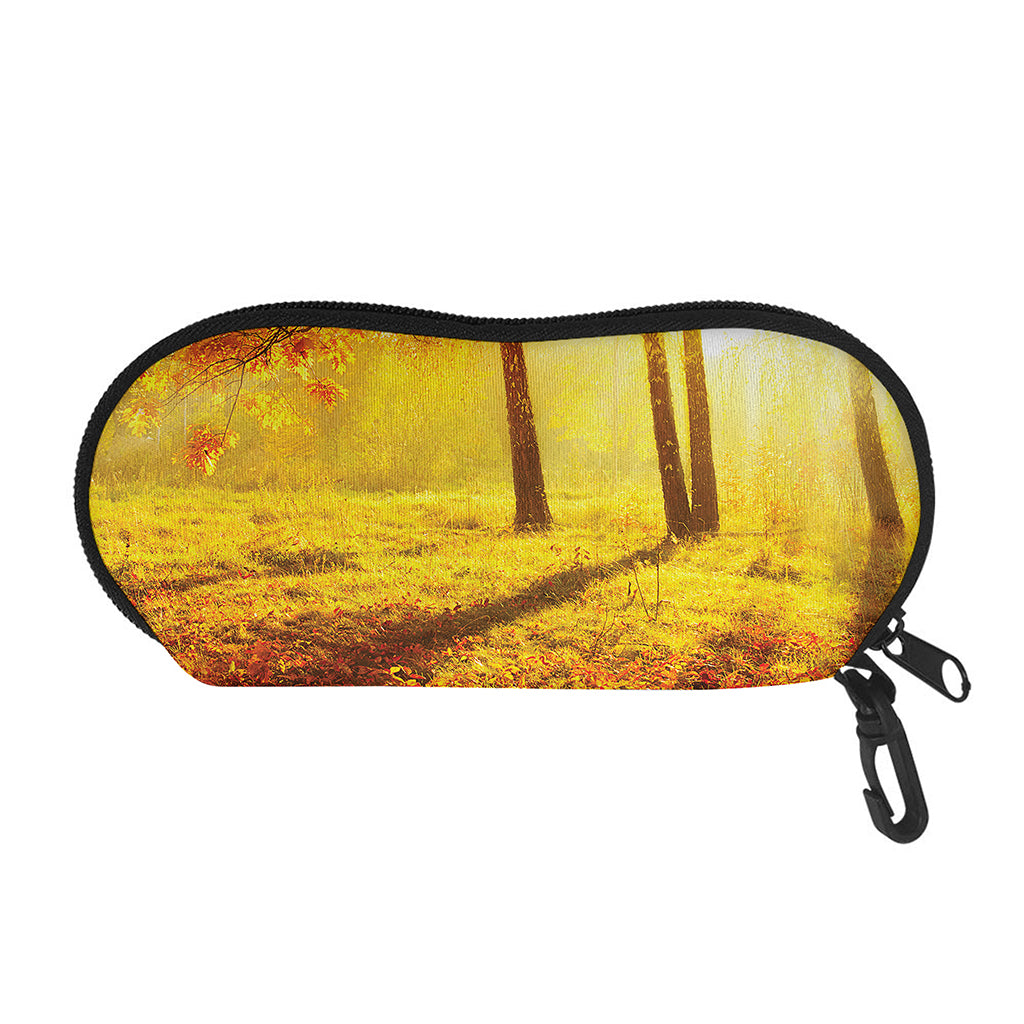 Autumn Trees Print Glasses Case