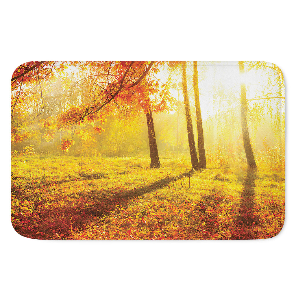 Autumn Trees Print Indoor Door Mat