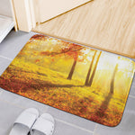 Autumn Trees Print Indoor Door Mat