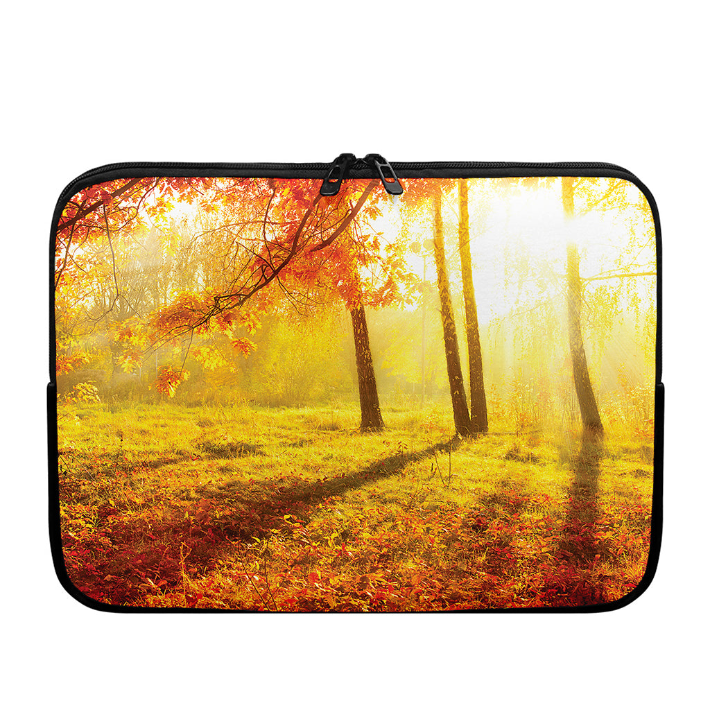 Autumn Trees Print Laptop Sleeve