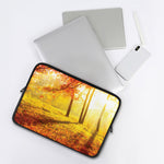Autumn Trees Print Laptop Sleeve