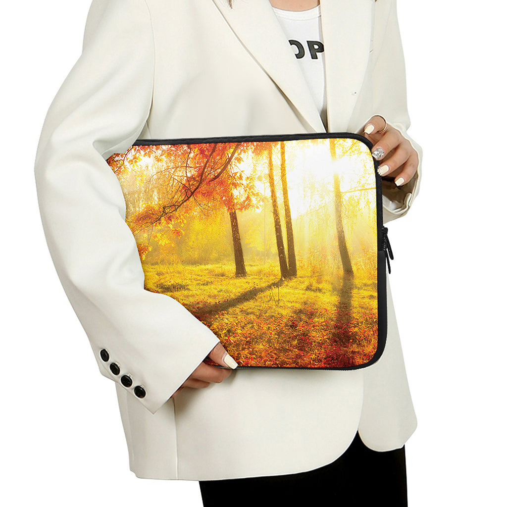 Autumn Trees Print Laptop Sleeve