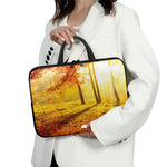 Autumn Trees Print Laptop Sleeve With Handle