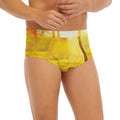 Autumn Trees Print Men's Briefs