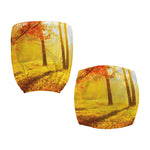 Autumn Trees Print Office Chair Cover