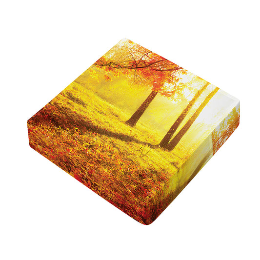 Autumn Trees Print Outdoor Seat Cushion Cover