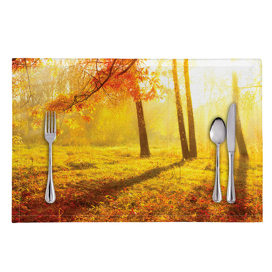 Autumn Trees Print Placemat