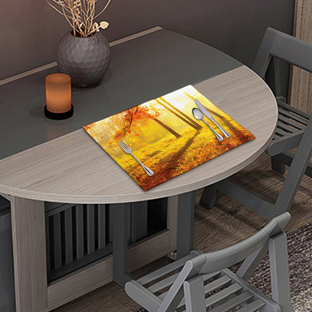Autumn Trees Print Placemat