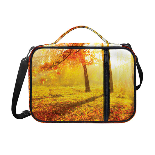 Autumn Trees Print Shoulder Strap Bible Bag