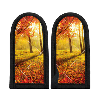 Autumn Trees Print Skillet Handle Cover