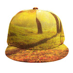 Autumn Trees Print Snapback Cap