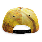 Autumn Trees Print Snapback Cap