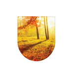 Autumn Trees Print Toilet Lid Cover